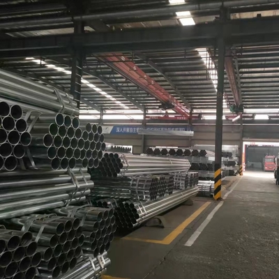 Hot Dipped Galvanized Steel Round Tube Pipe 3 Inch 16 Gauge ASTM A53 Zinc Coated